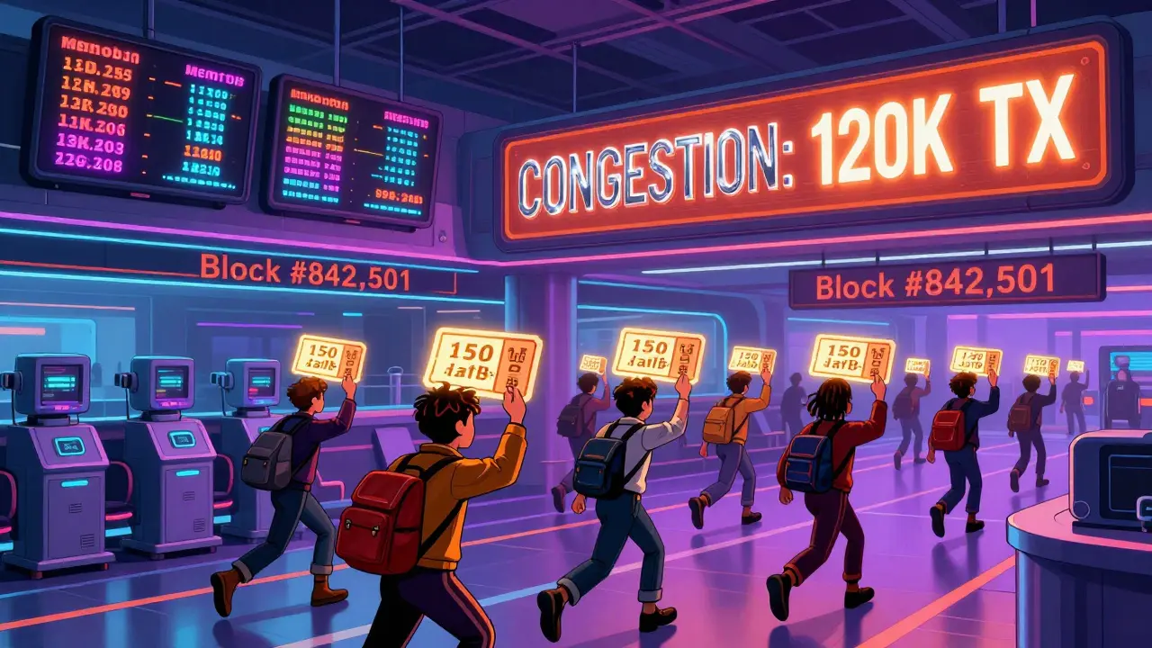 Understanding Mempool Size and Congestion in Blockchain Networks