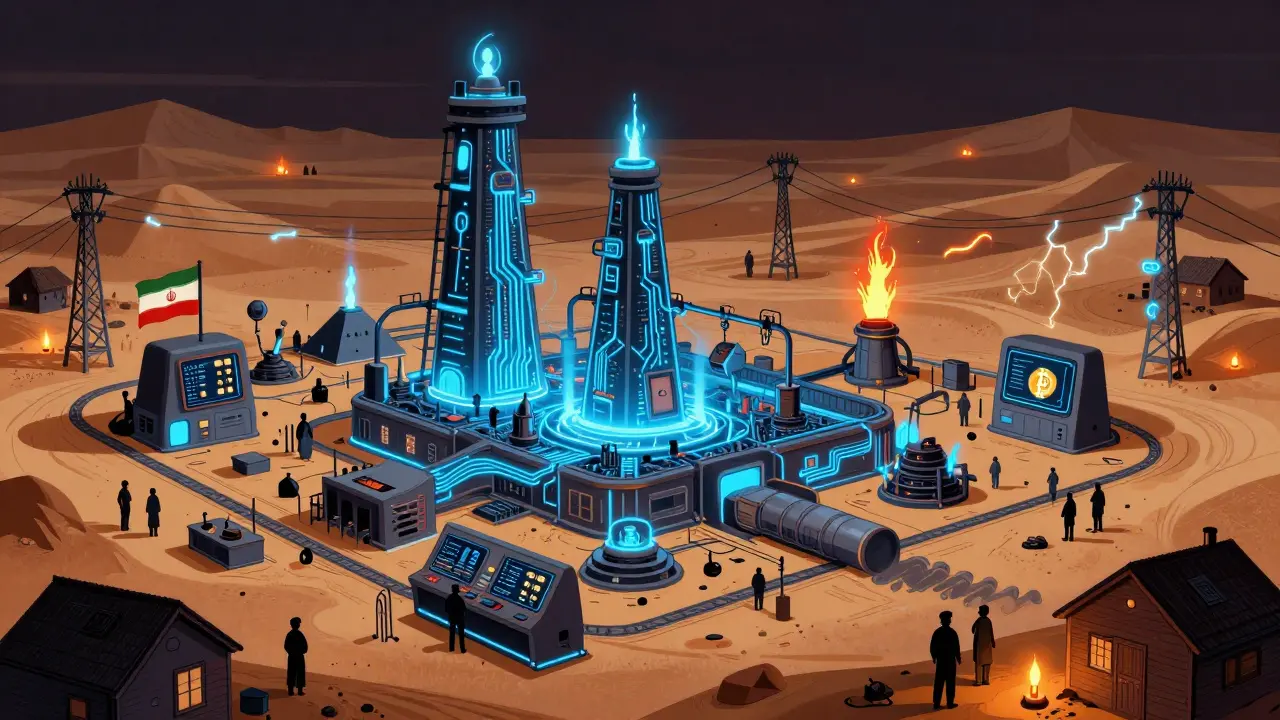 How Iran Uses Bitcoin Mining to Bypass Sanctions