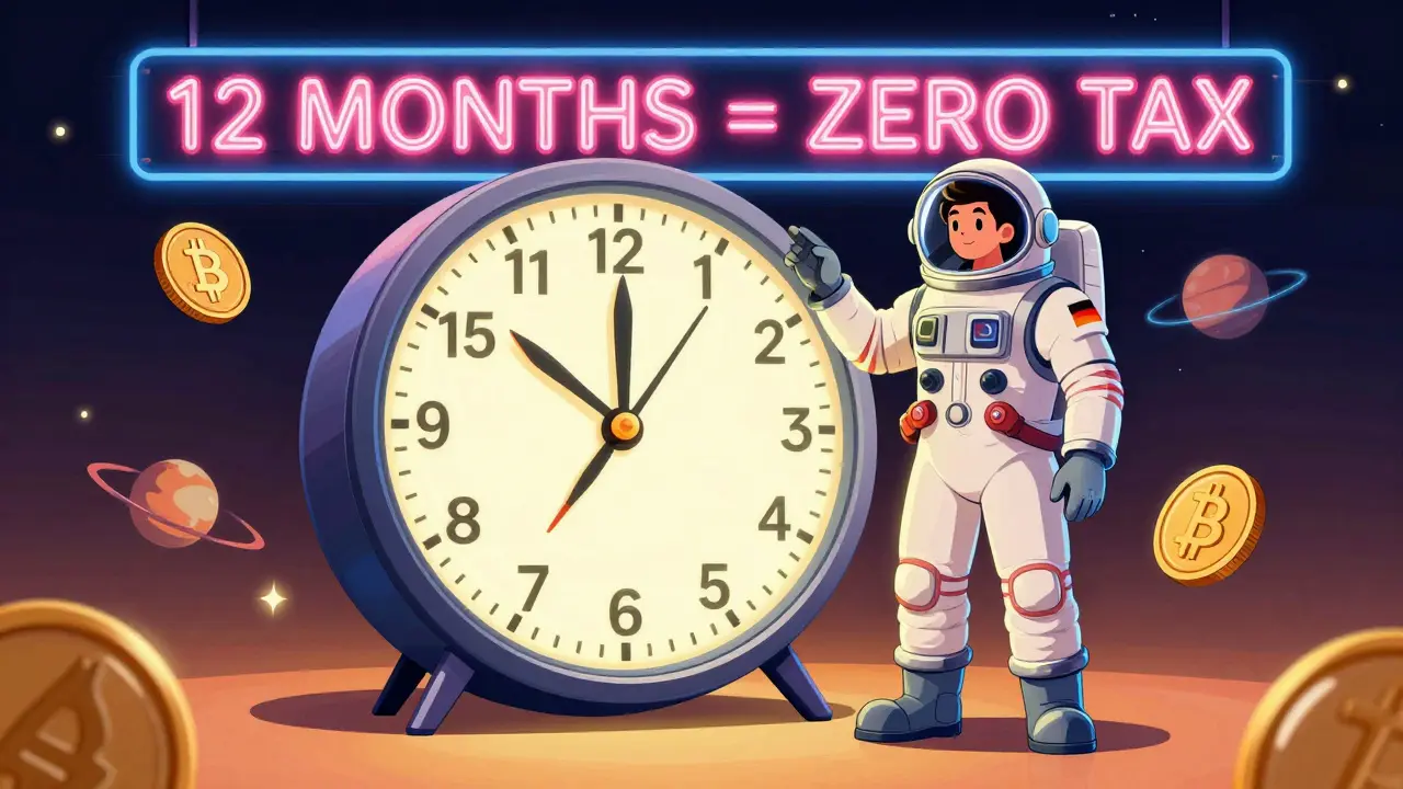 Zero Tax on Long-Term Crypto Holdings in Germany: How to Stay Tax-Free After 12 Months