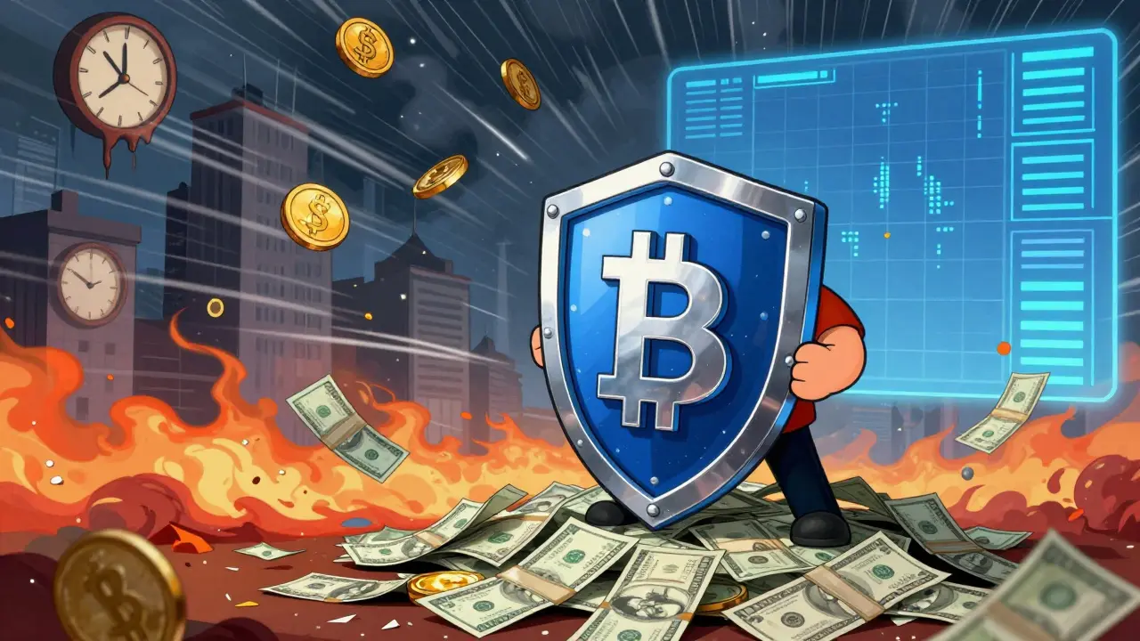 Crypto shield protecting savings from inflation