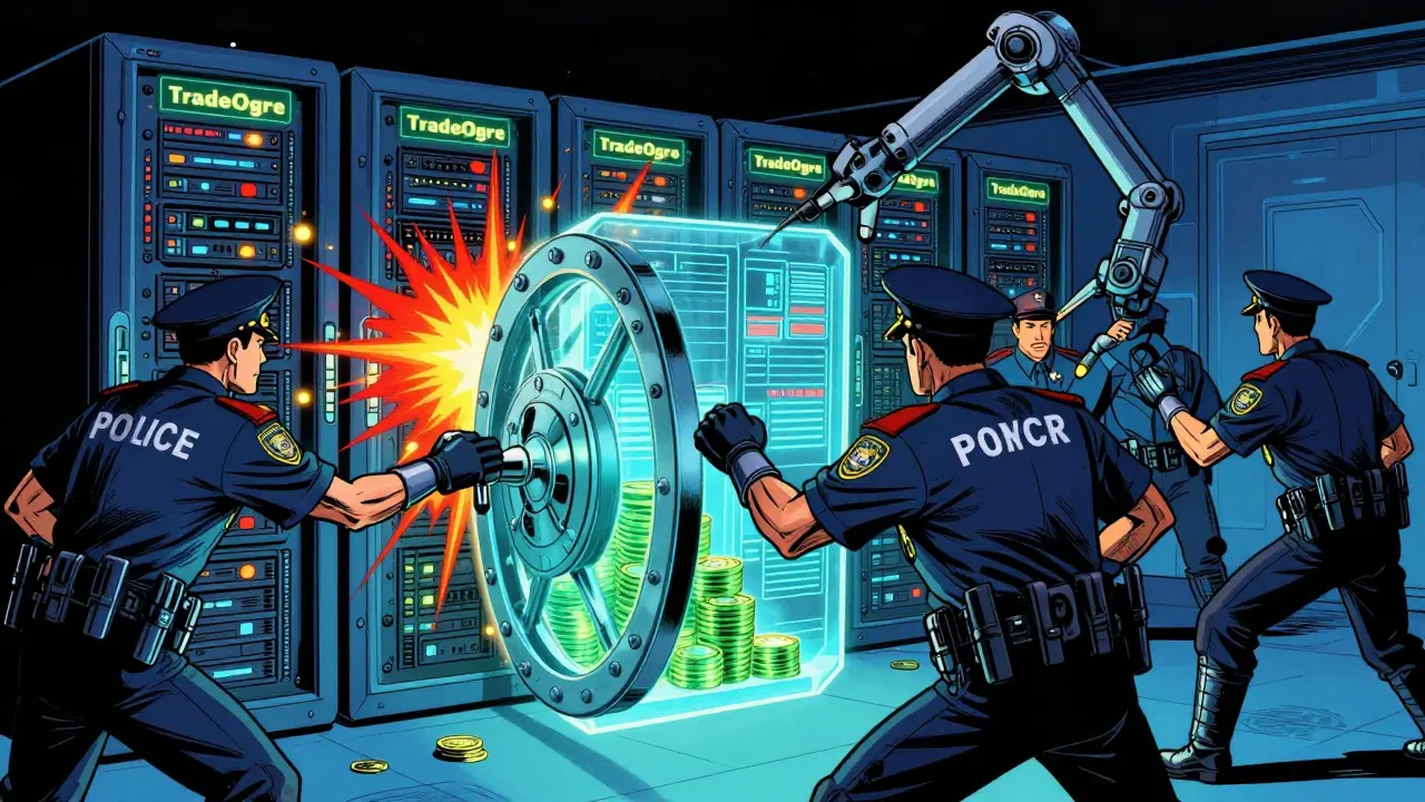 TradeOgre Shutdown: What the $40M Crypto Seizure Means for Privacy Coins