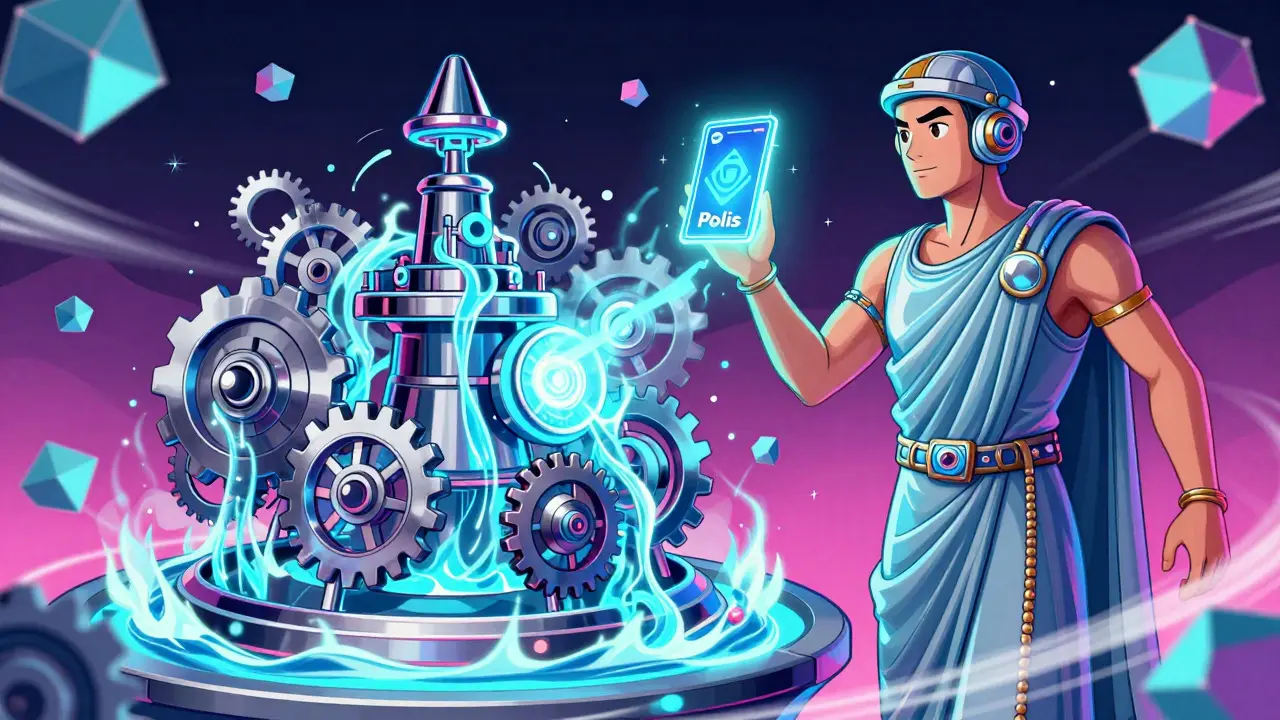 Character managing digital liquidity pool with NFT card
