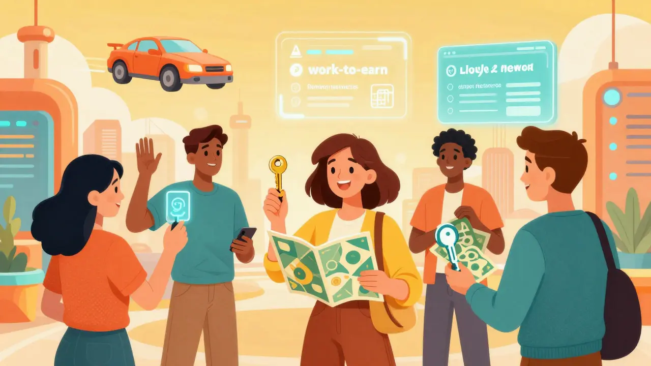 Users engaging with legitimate crypto games and layer 2 tech optimistically