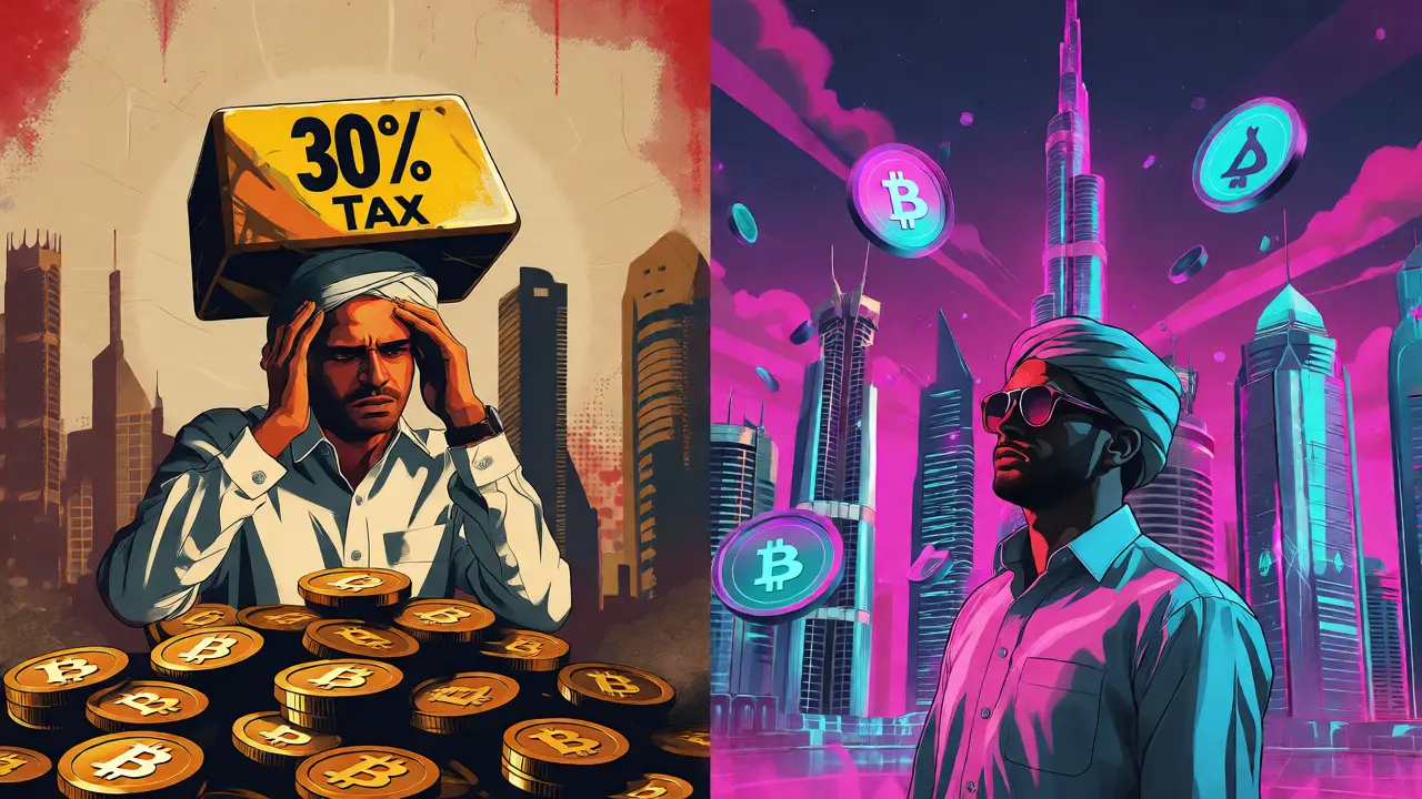 Why Indian Crypto Traders Are Moving to Dubai for Tax Freedom